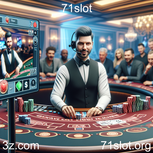 A Experiência Imersiva do Cassino Ao Vivo na 71slot